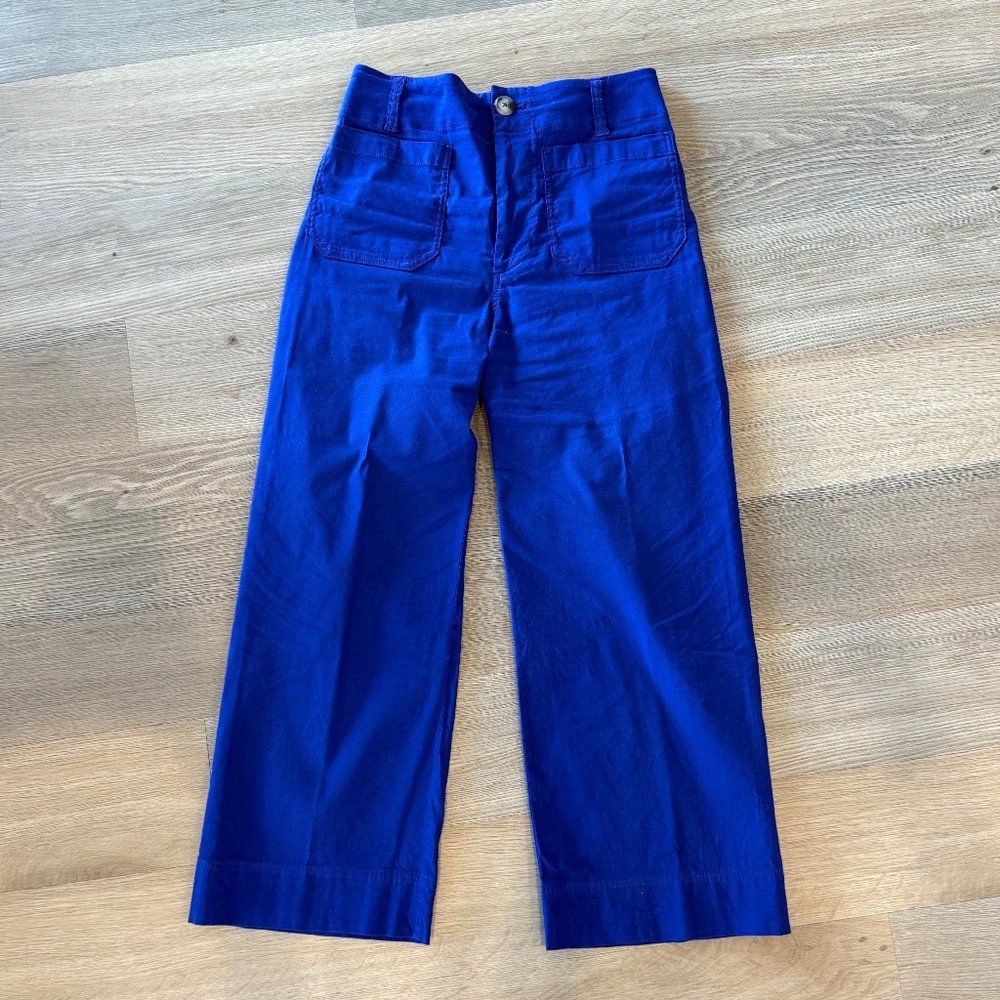 Maeve Blue Capris